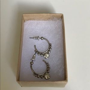 Silver Mini Hoop Earrings